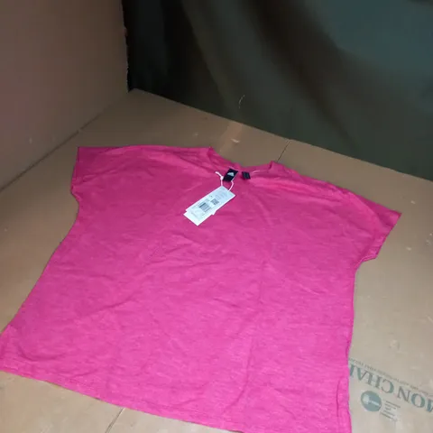 PINK ADIDAS TRAINING TOP SIZE M 12-14 