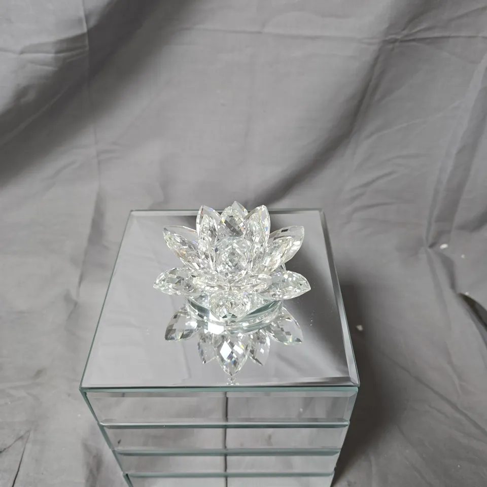JM BY JULIEN MACDONALD STACKED JEWELLERY BOX WITH LOTUS FLOWER