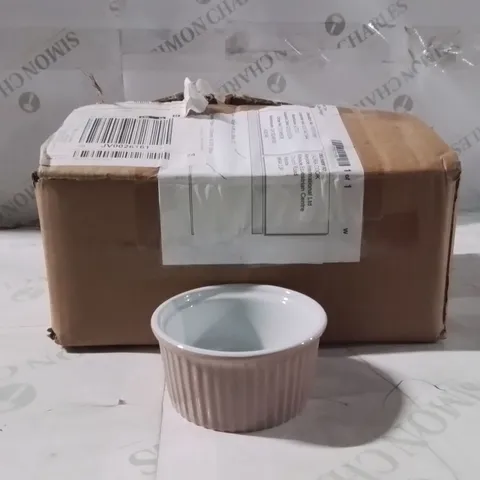 BOXED OLYMPIA RAMEKIN DIPPING POTS APPROXIMATELY 12