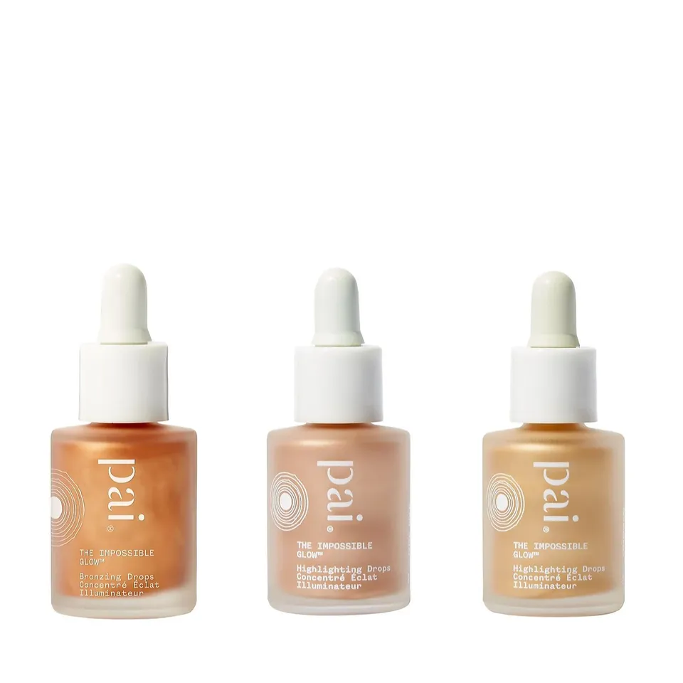 PAI SKINCARE THE IMPOSSIBLE GLOW HYALURONIC ACID GLOW DROPS TRIO