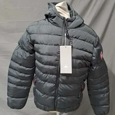 CANADA GOOSE PUFF COAT IN GREY SIZE S