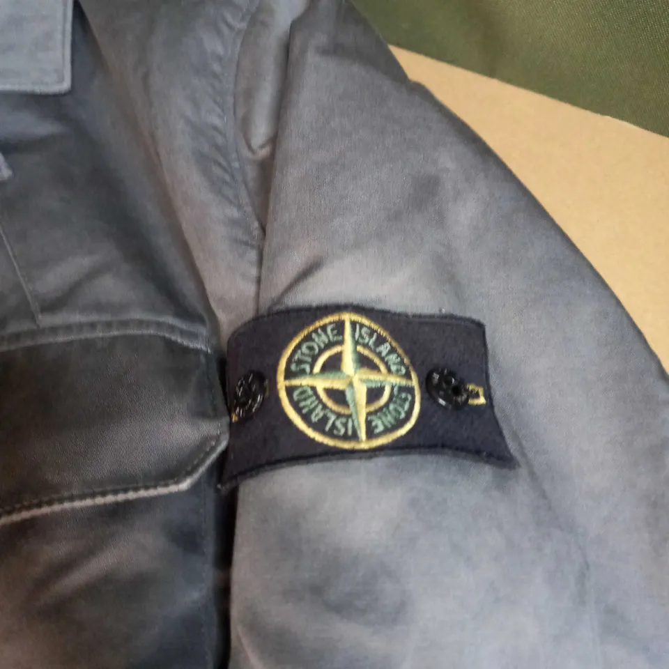 STONE ISLAND 2 IN 1 FLEECED JACKET SIZE UNSPECIFIED