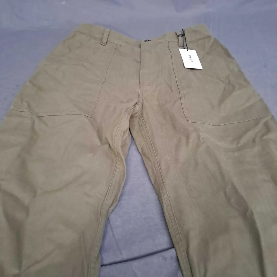 P&CO KHAKI CHINOS - SIZE 12