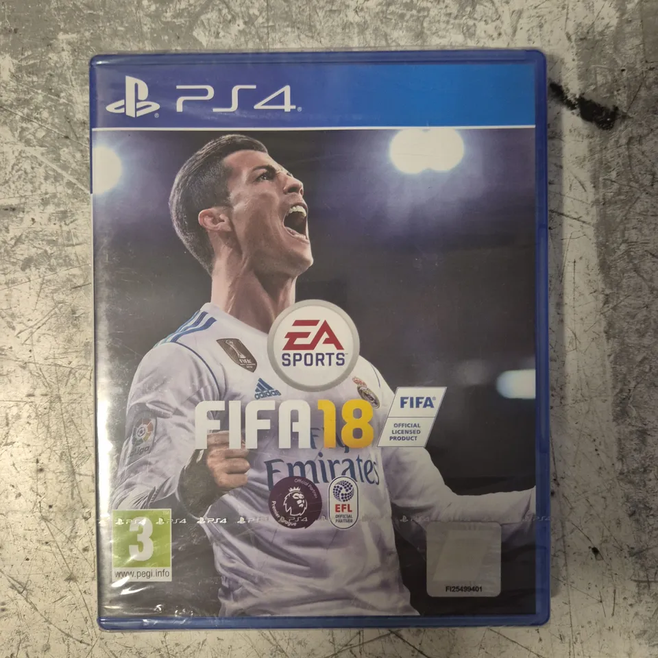 5 X SEALED EA SPORTS FIFA 18 PLAYSTATION 4 VIDEO GAMES