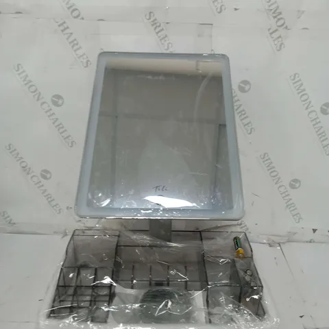 BOXED TILI LED MIRROR WITH ACRYLIC STORAGE