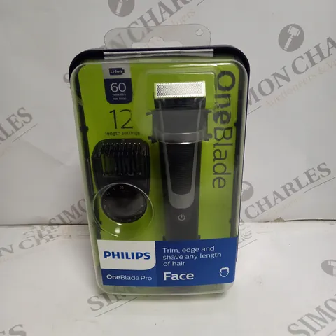 BOXED PHILIPS ONE BLADE PRO FACE TRIMMER