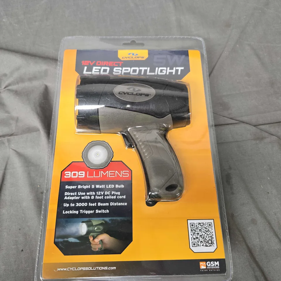 SEALED CYCLOPS 12V DIRECT LED SPOTLIGHT 