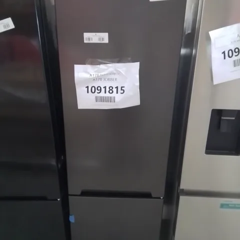 RUSELL HOBBS RH180FFFF55DS FREESTANDING FRIDGE FREEZER IN DARK STEEL - UNPROCESSED RAW RETURN