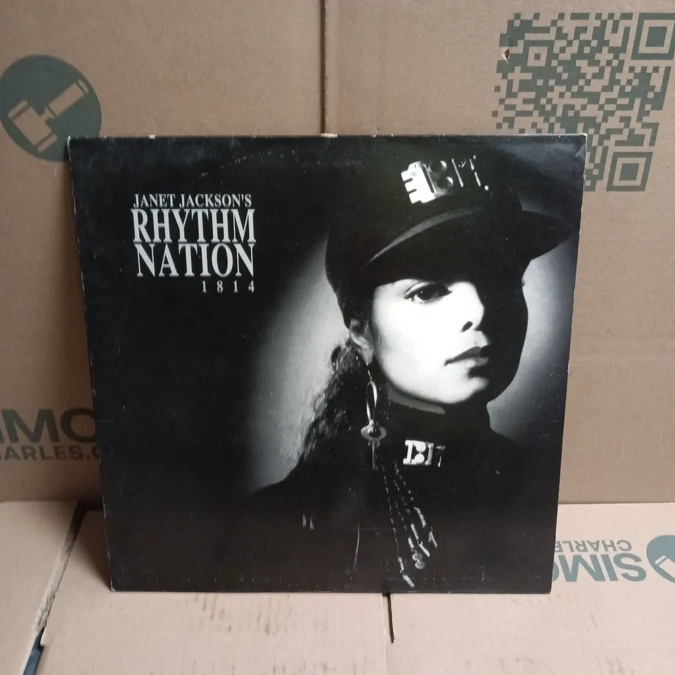 JANET JACKSON RHYTHM NATION 1814 VINYL