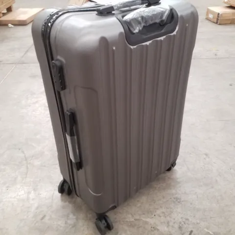 BOXED FCH 3PC HARD SHELL TRAVEL SUITCASES - GREY
