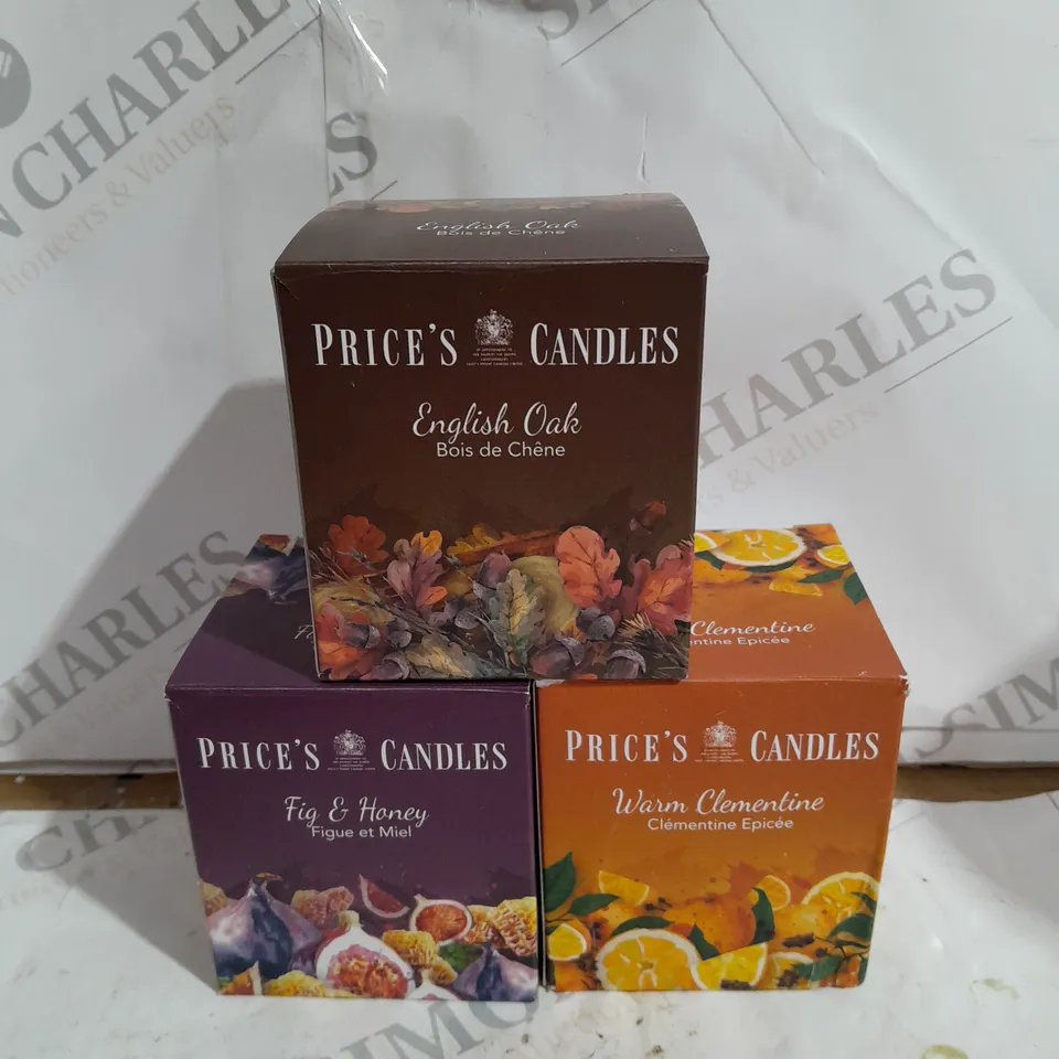 BOX OF 10 PRICES CANDLES 