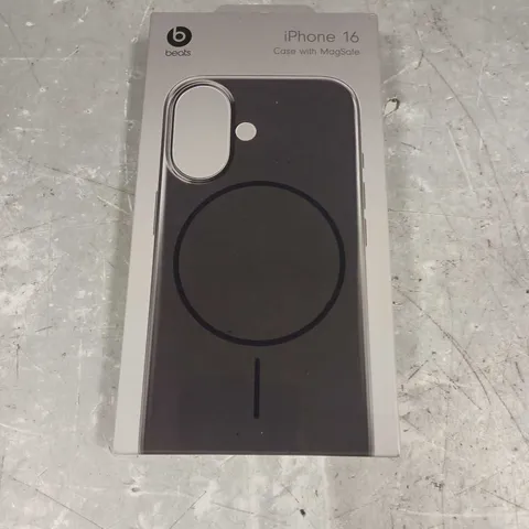 SEALED BEATS IPHONE 16 PHONE CASE WITH MAGSAFE IN BLACK