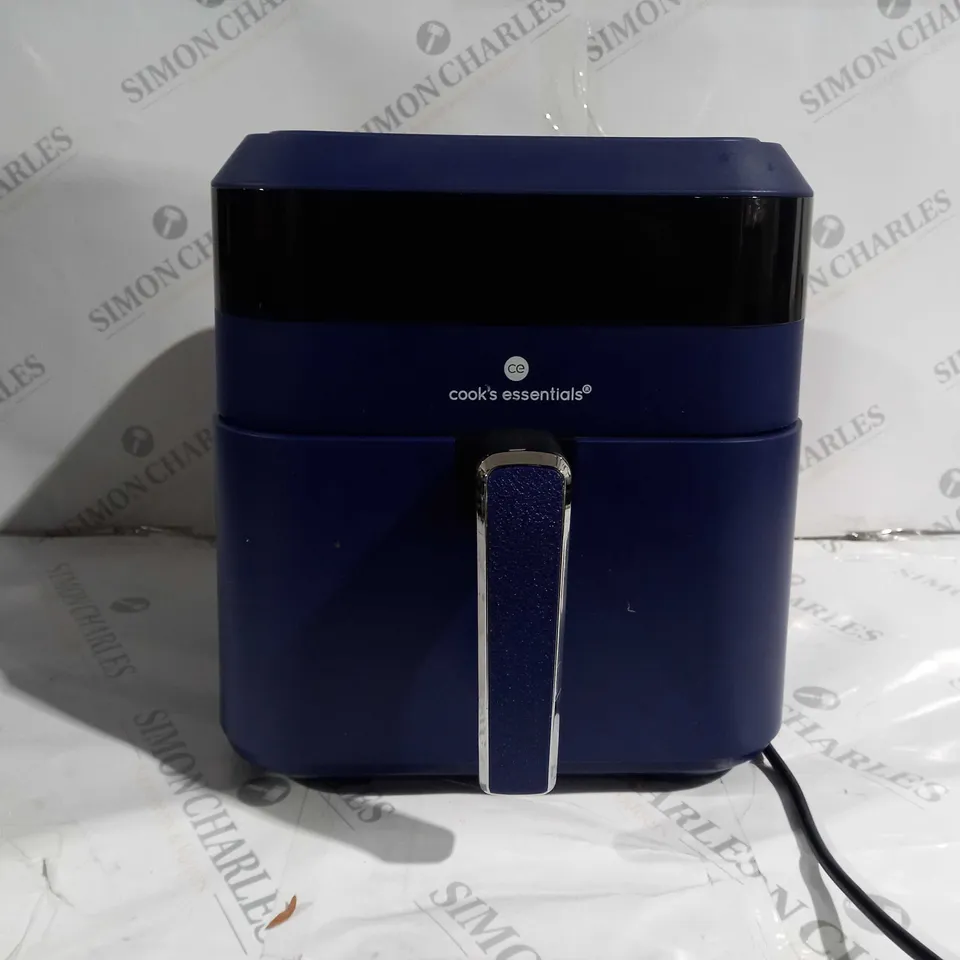 BOXED COOK'S ESSENTIALS 5.8L AIR FRYER IN NAVY
