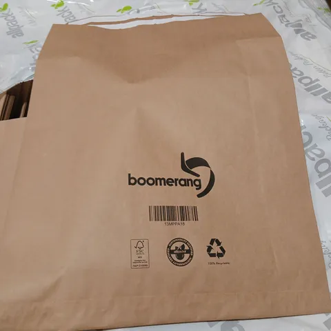PALLET OF APPROXIMATELY 6000 BOOMERANG 13MPPA18 MAILING BAGS