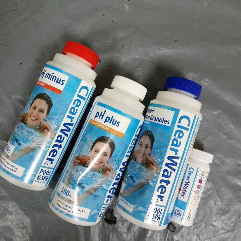 CLEAR WATER POOL STARTER KIT