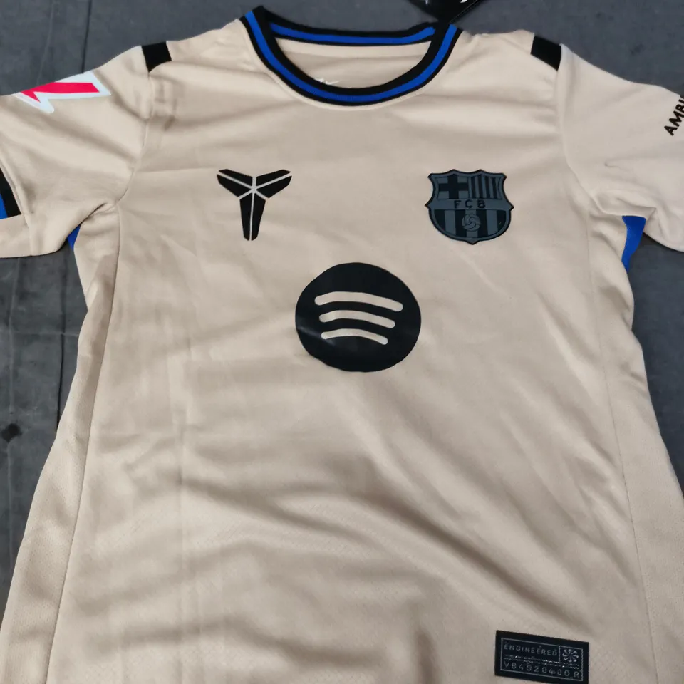 FC BARCELONA FOOTBALL JERSEY – YAMAL 19 - KIDS - SIZE 20