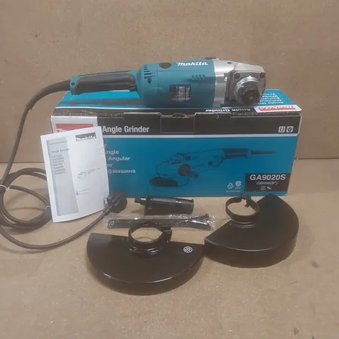 BOXED MAKITA ANGLE GRINDER, MODEL: GA9020S