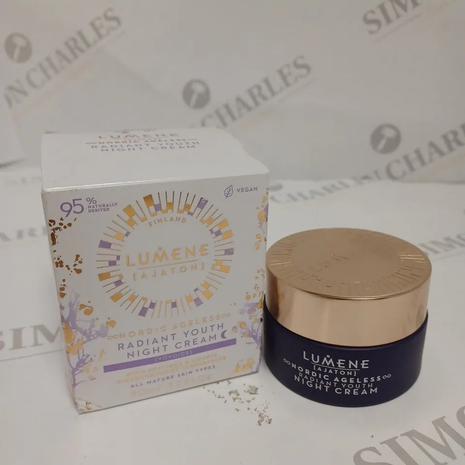 LUMENE NORDIC AGELESS RADIANT YOUTH NIGHT CREAM 
