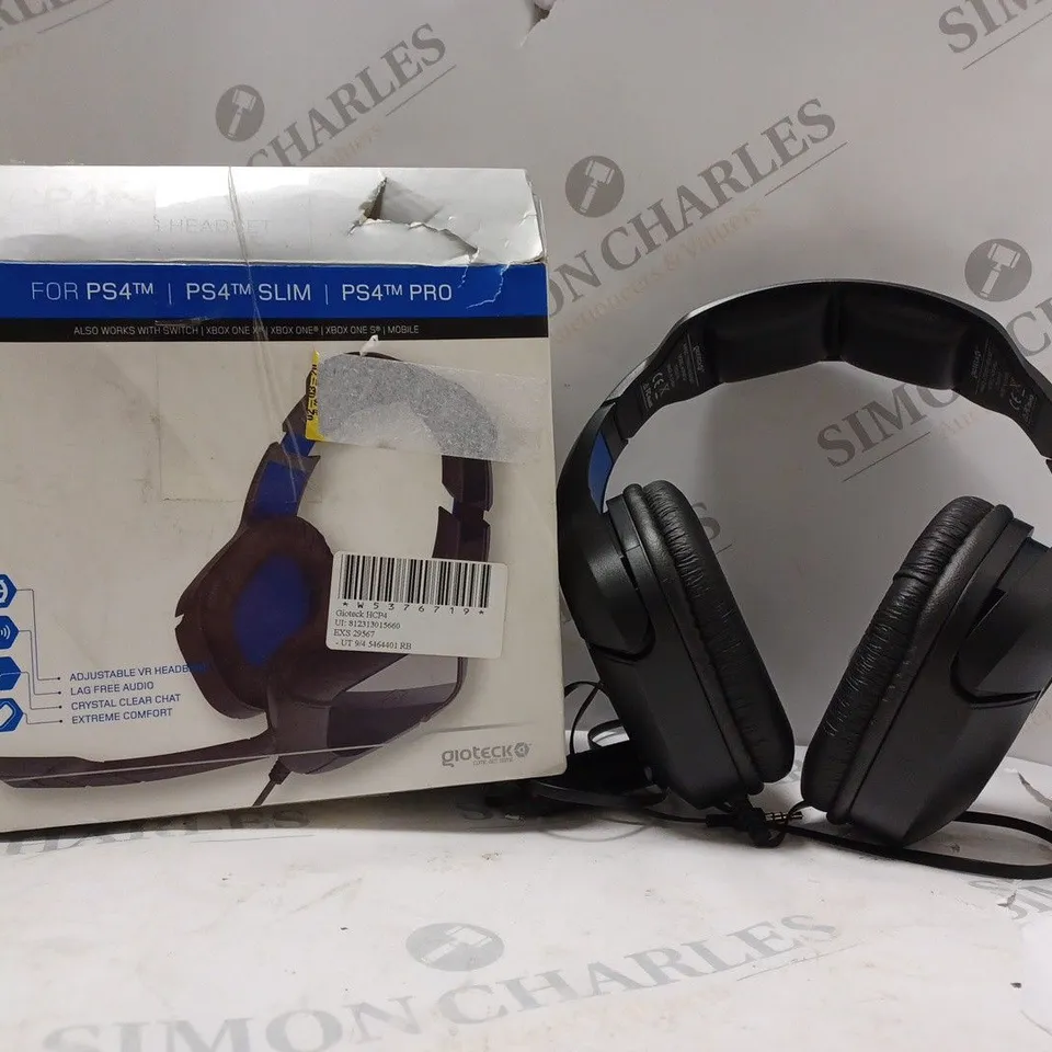 BOXED GIOTECK HCP4 STEREO GAMING HEADSET 