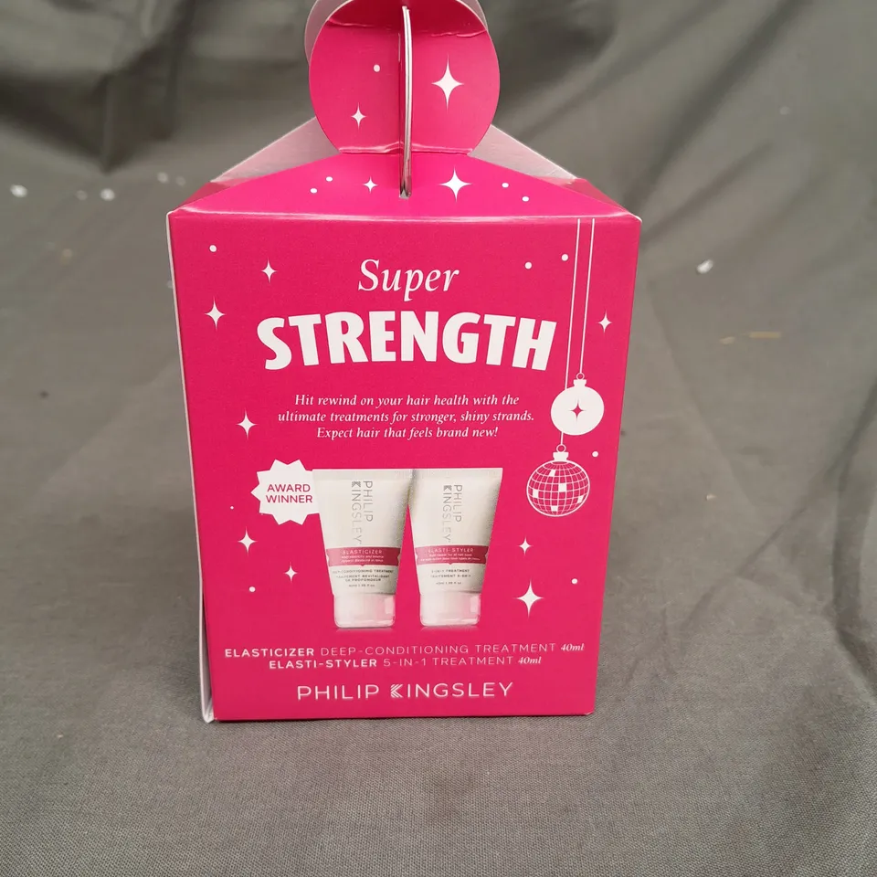 PHILIP KINGSLEY SUPER STRENGTH ELASTICIZER TREATMENT GIFT SET