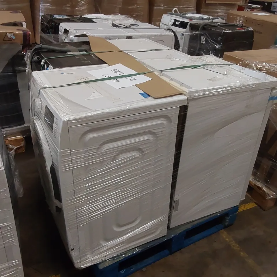 PALLET OF APPROXIMATELY 4 UNPROCESSED RAW RETURN WHITE GOODS TO INCLUDE;