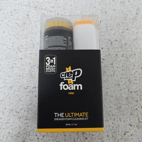 CREP FOAM MINI 3-IN-1 SNEAKER CLEANING KIT – THE ULTIMATE CLEANING KIT (50 ML)