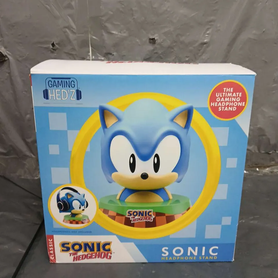 GAMING HED'Z SONIC THE HEDGEHOG HEADPHONE STAND