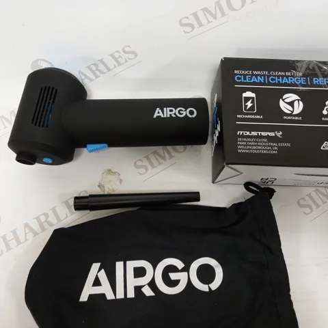 IT DUSTERS AIRGO V8CORLDESS ELECTRIC AIR DUSTER