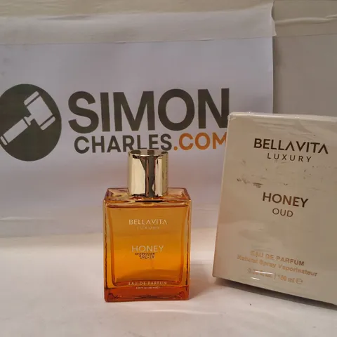 BELLAVITA LUXURY HONEY OUD EAU DE PARFUM – 100 ML, BOXED