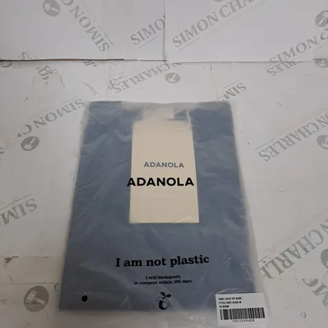 BAGGED ADANOLA SHORT SLEEVE TOP SIZE M