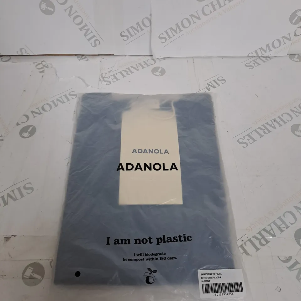 BAGGED ADANOLA SHORT SLEEVE TOP SIZE M