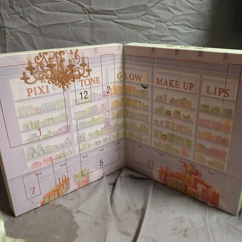 PIXI ADVENT CALENDAR GIFT SET – MAKE-UP & GLOW, BOOK-STYLE PACKAGING