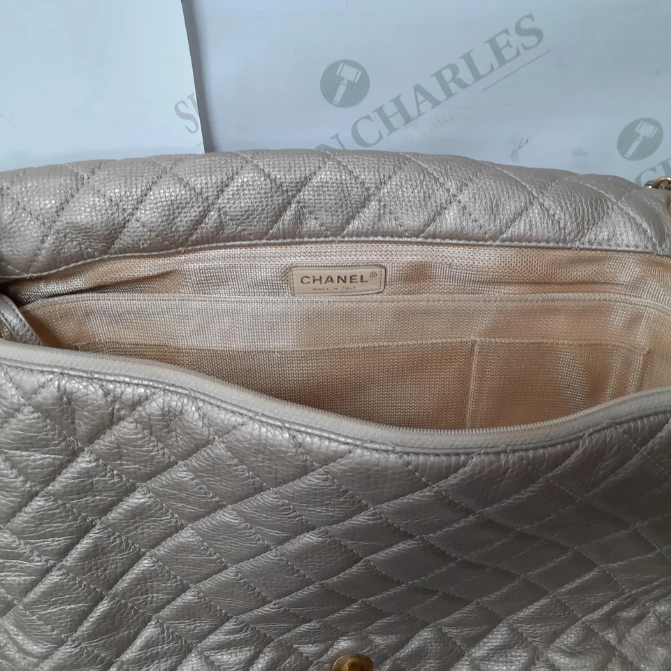 CHANEL GOLD EFFECT HANDBAG