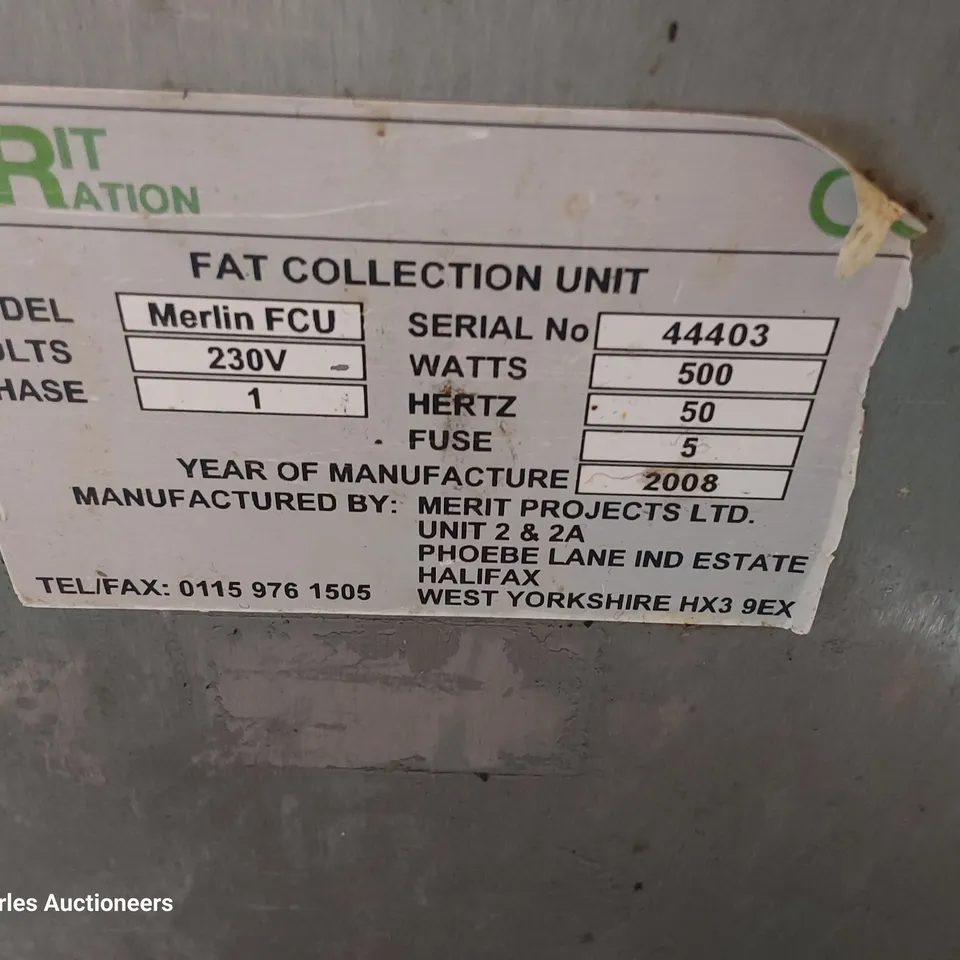 MERLIN FAT COLLECTION UNIT 