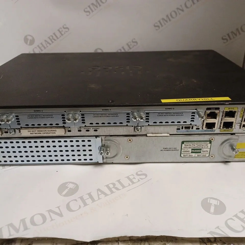 UNBOXED CISCO 2900 SERIES