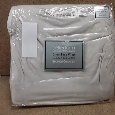 BRAND NEW BELLEDORM DOUBLE BED FITTED SHEET - LINEN
