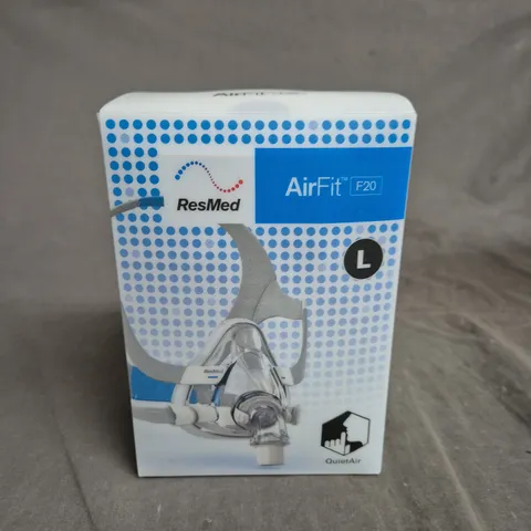 RESMED AIRFIT F20 CPAP NASAL MASK – LARGE (L) – BOXED