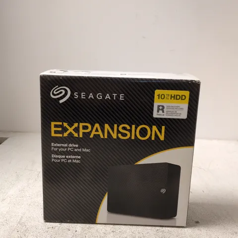 SEAGATE EXPANSION EXTERNAL HARD DRIVE 10TB – BOXED