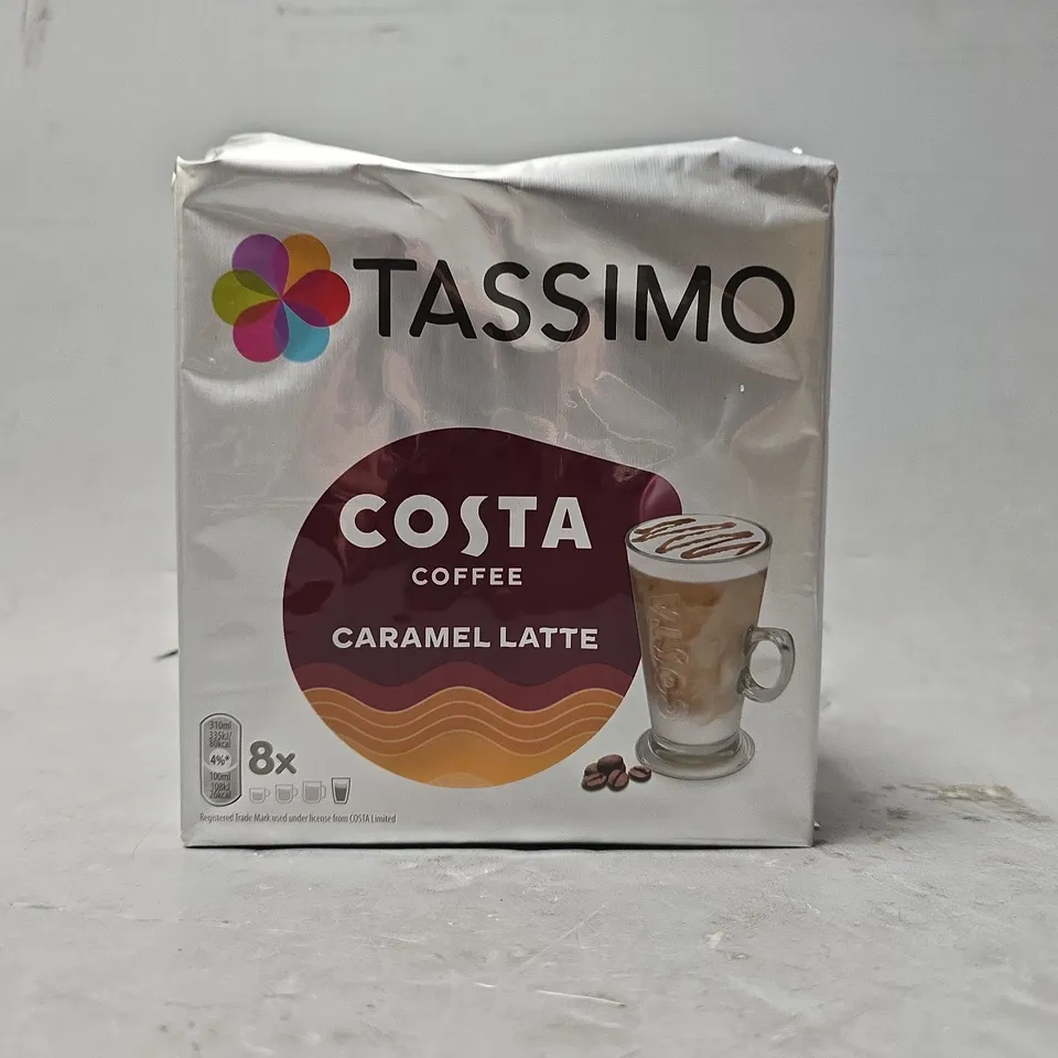 SET OF 5 SEALED TASSIMO COSTA COFFEE CARAMEL LATTE 