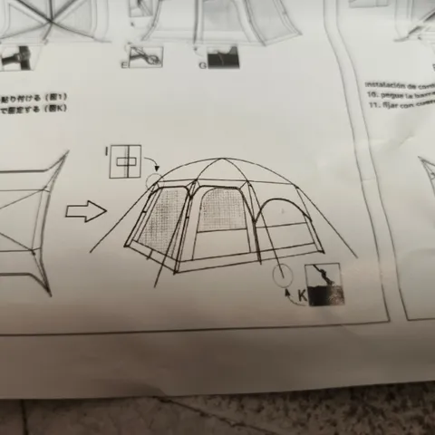 UNBRANDED INNER TENT IN GREY
