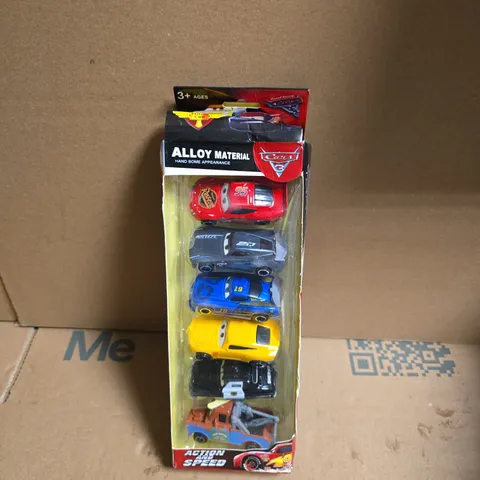 CARS ALLOY DIE-CAST CAR SET β 6-PACK (LIGHTNING MCQUEEN & FRIENDS)