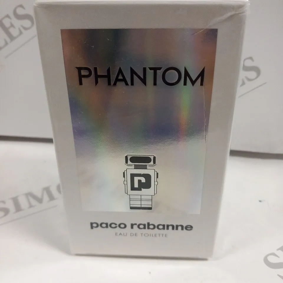 BOXED AND SEALED PACO RABANNE PHANTOM EAU DE TOILETTE 50ML 