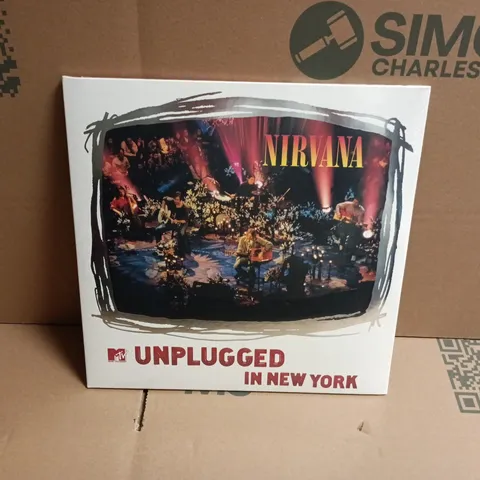 NIRVANA - UNPLUGGED IN NEW YORK - SEALED - VINYL LP 