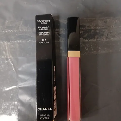 CHANEL ROUGE COCO LIP GLOSS - ROSE PULPE - 5.5G