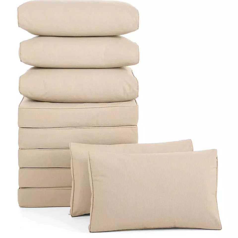 BOXED CORAL BAY 5 SEATER CORNER CUSHION SET