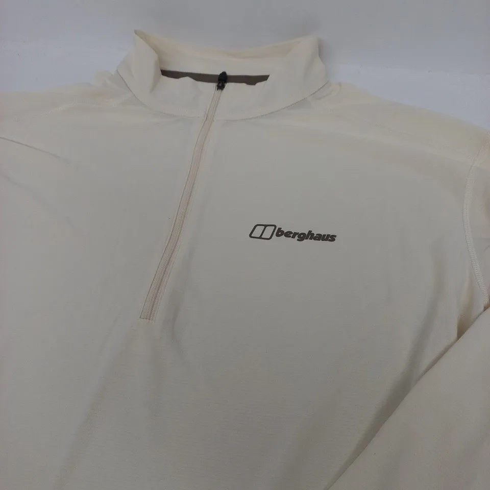 BERGHAUS 1/4 ZIP TOP - SIZE XL