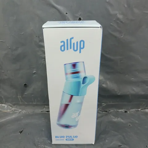 BOXED SEALED AIR UP WATER BOTTLE - BLUE PULSE 