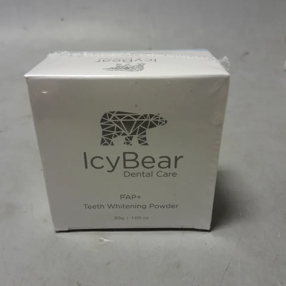 SEALED ICY BEAR DENTAL CARE TEETH WHITENING POWDER 30G