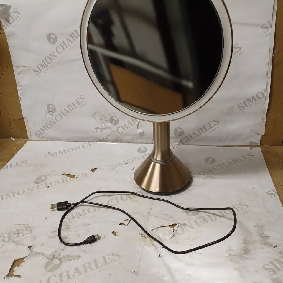 SIMPLEHUMAN SENSOR MIRROR, ROSE GOLD