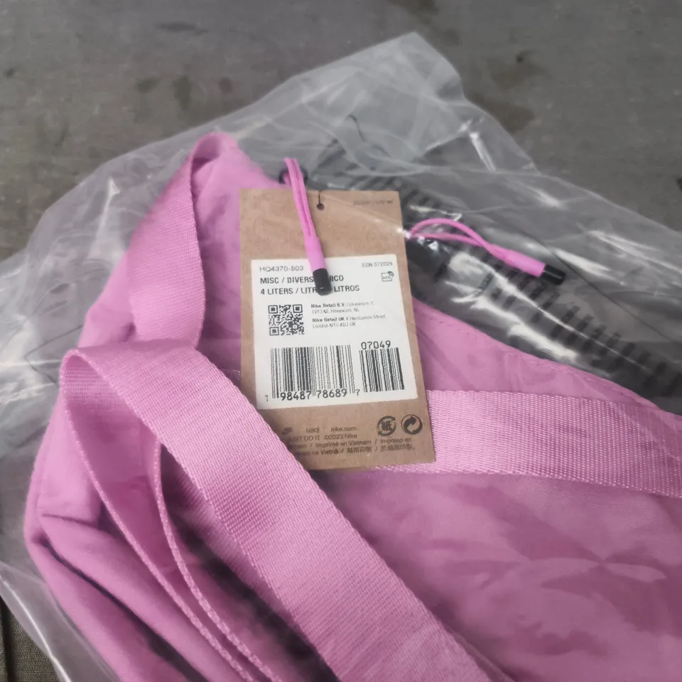 NIKE PINK CROSSBODY BAG 